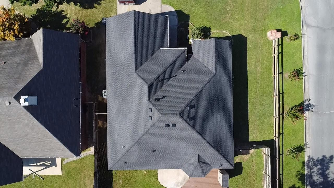 Complex multi-pitch residential roofing project